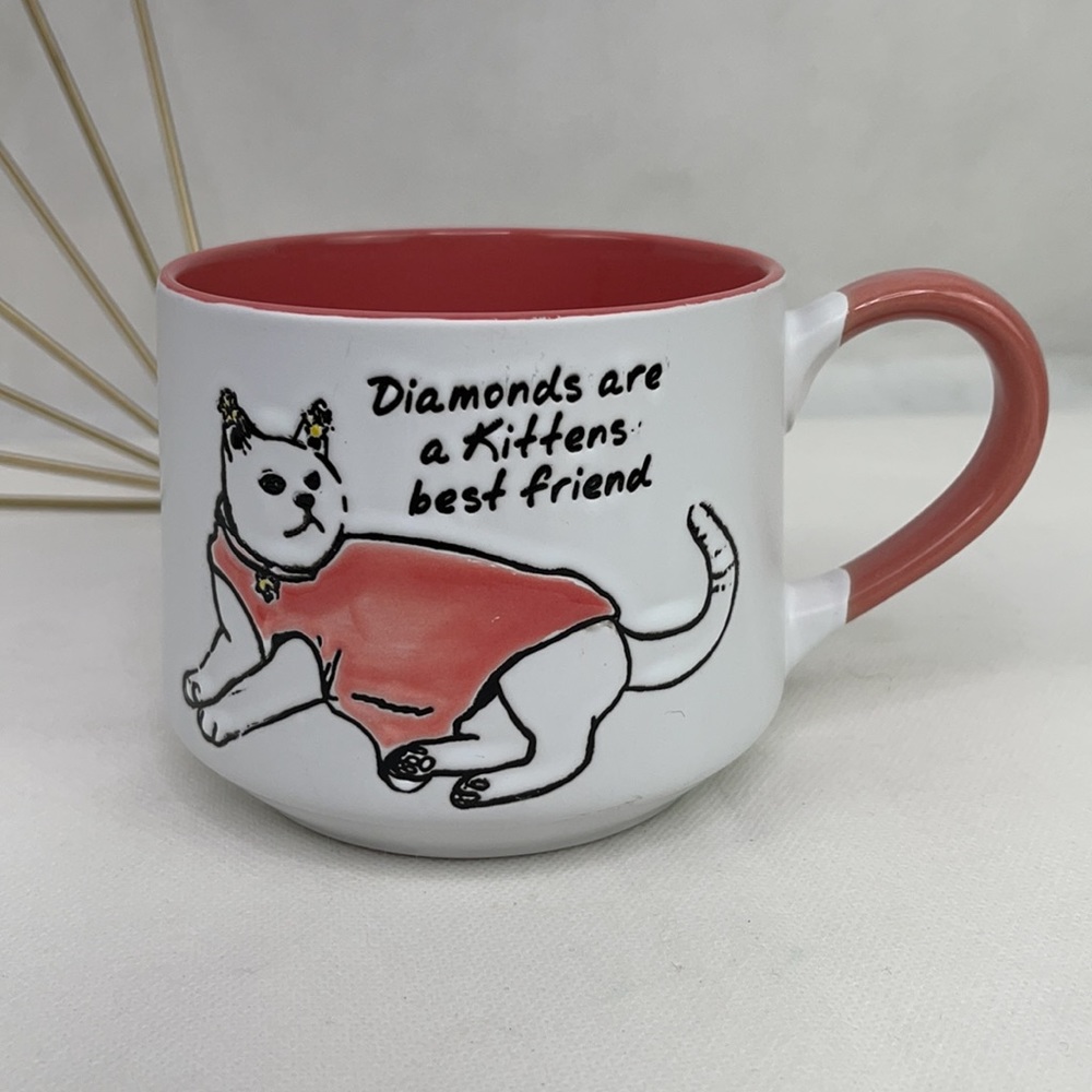 Diamonds Are A Kitten's Best Friend Coffee Tea Mug